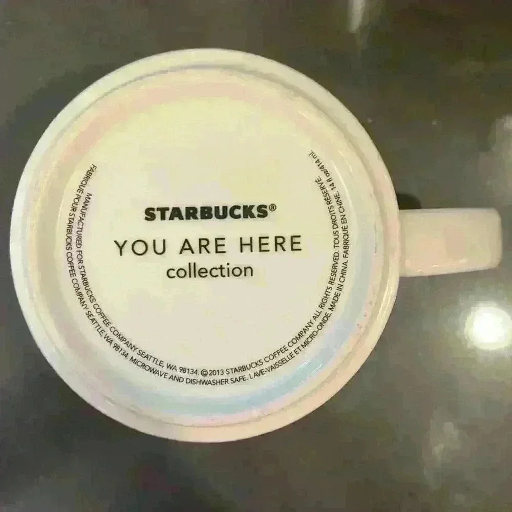 Starbucks YOU ARE HERE Collection 2013 EUC